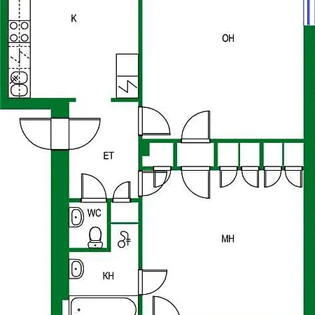 Apartment Maentylinnan Huoneistomajoitus